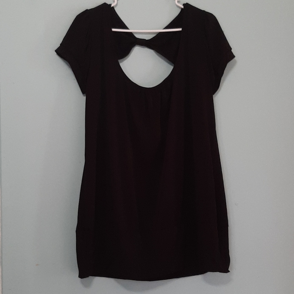 Torrid black dress top